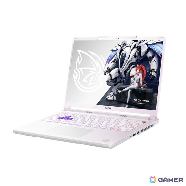 MSIから白いゲーミングノートPC「Crosshair A16 HX MLG Edition E8W」登場！Ryzen 9 8940HX＆240Hz液晶搭載の限定モデルの画像1