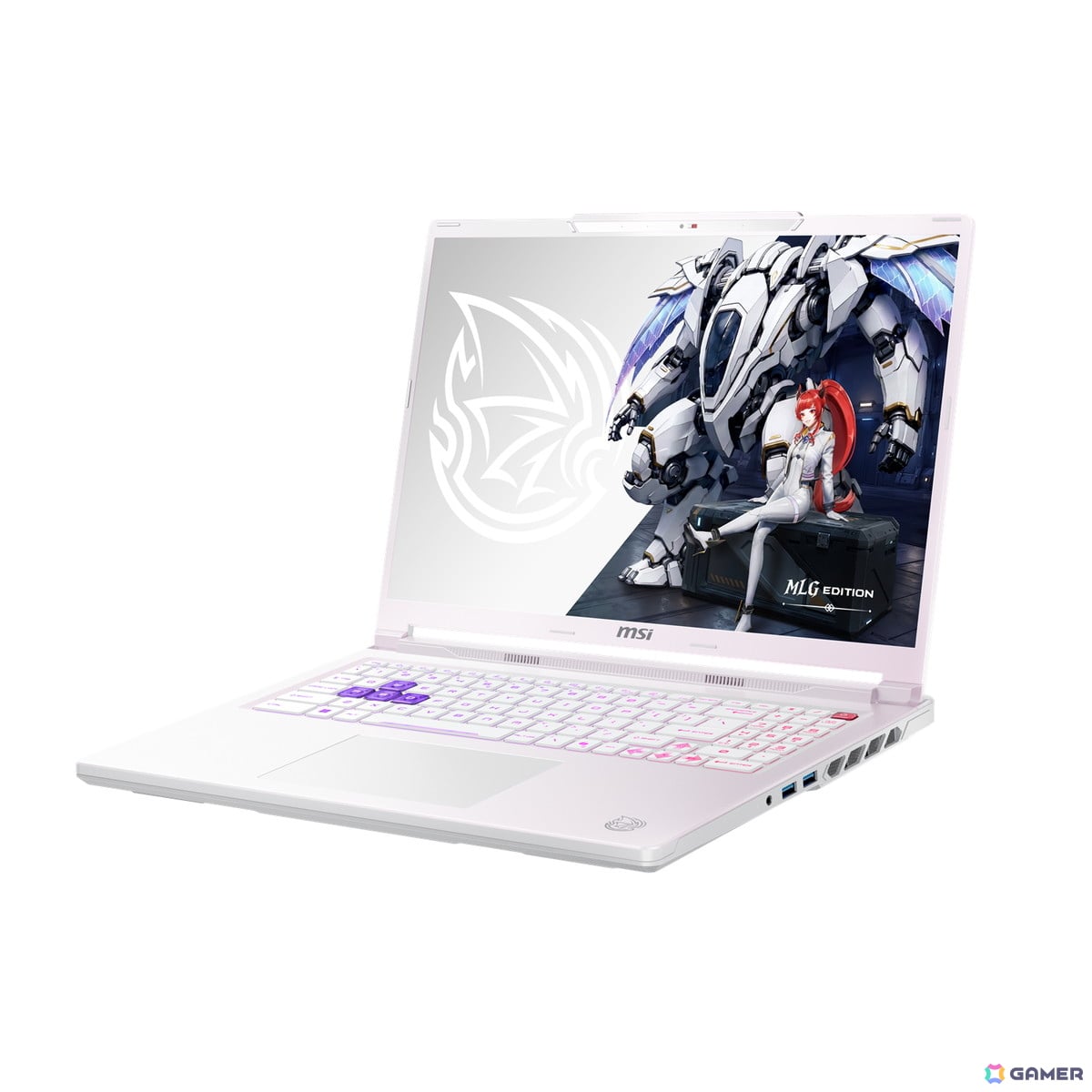 MSIから白いゲーミングノートPC「Crosshair A16 HX MLG Edition E8W」登場!Ryzen 9 8940HX&240Hz液晶搭載の限定モデルの画像