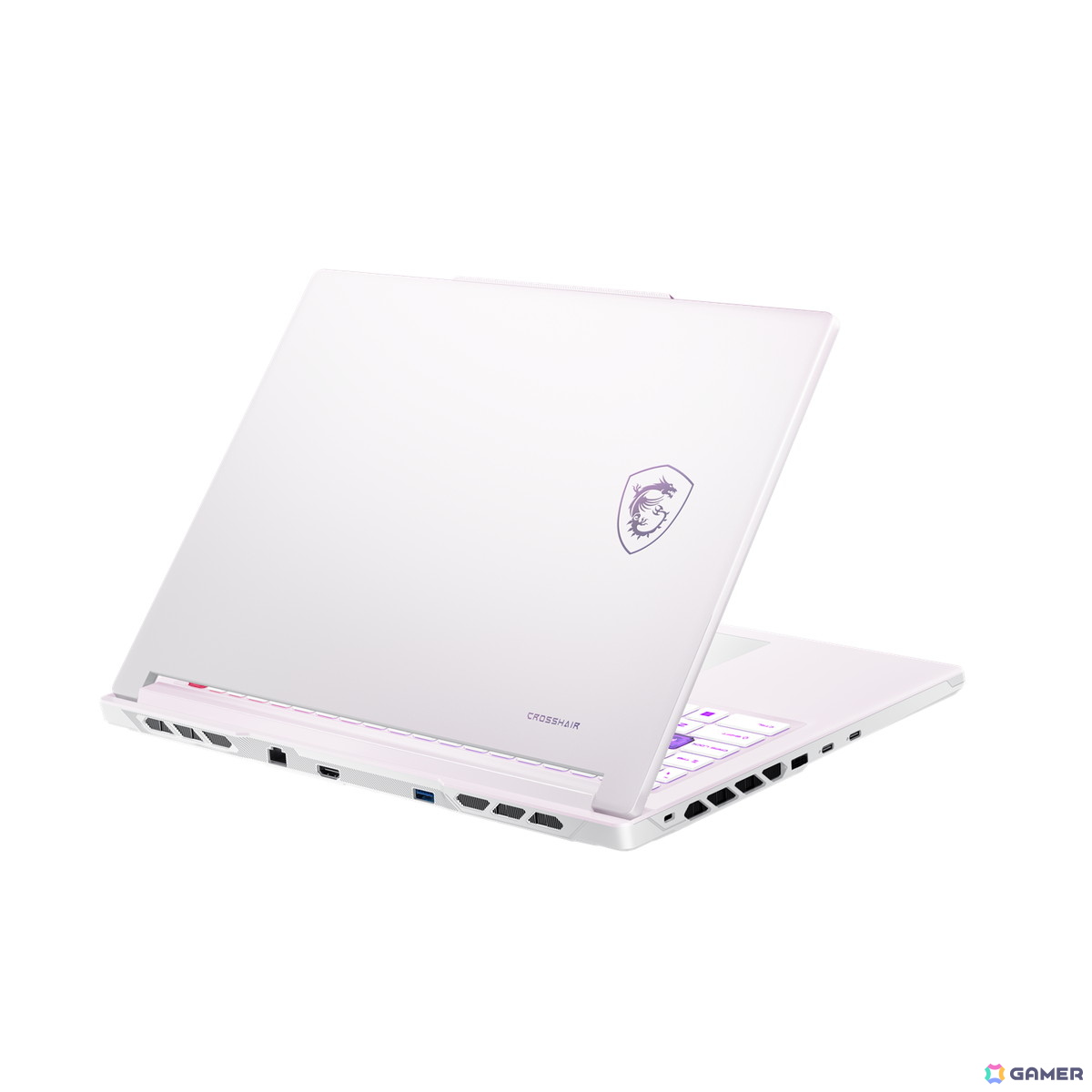 MSIから白いゲーミングノートPC「Crosshair A16 HX MLG Edition E8W」登場!Ryzen 9 8940HX&240Hz液晶搭載の限定モデルの画像