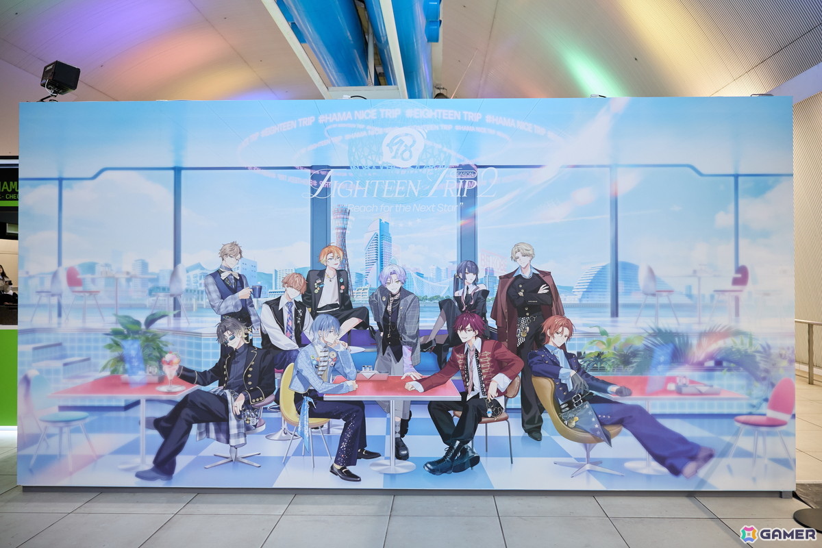 「18TRIP」みなとみらい駅に空港風ブースが登場！区長30人の全身パネルやSeason1を振り返るー現地レポートが公開の画像8