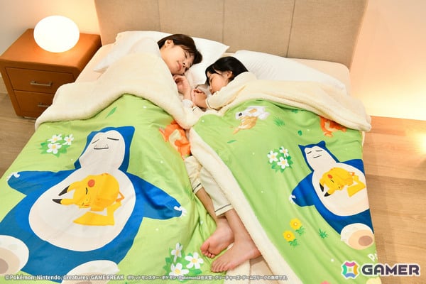 「Pokémon Sleep」昭和西川とコラボした秋冬寝具の詳細が発表！ポケモンと添い寝気分を味わえるギガ枕EXなどがラインナップの画像5