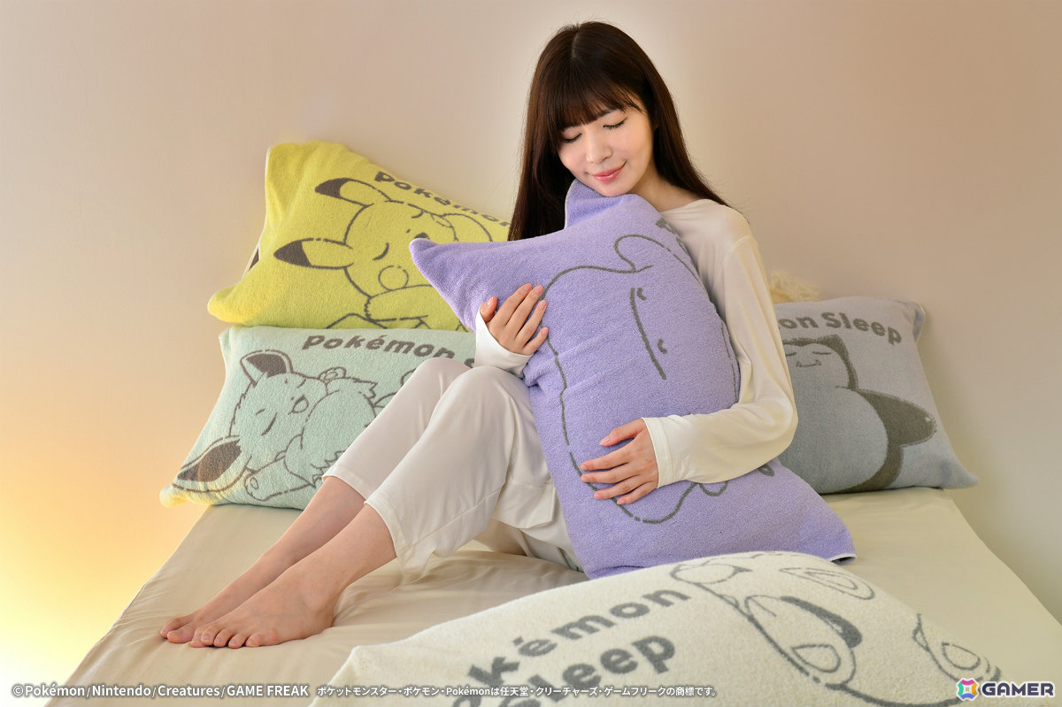 「Pokémon Sleep」昭和西川とコラボした秋冬寝具の詳細が発表!ポケモンと添い寝気分を味わえるギガ枕EXなどがラインナップの画像