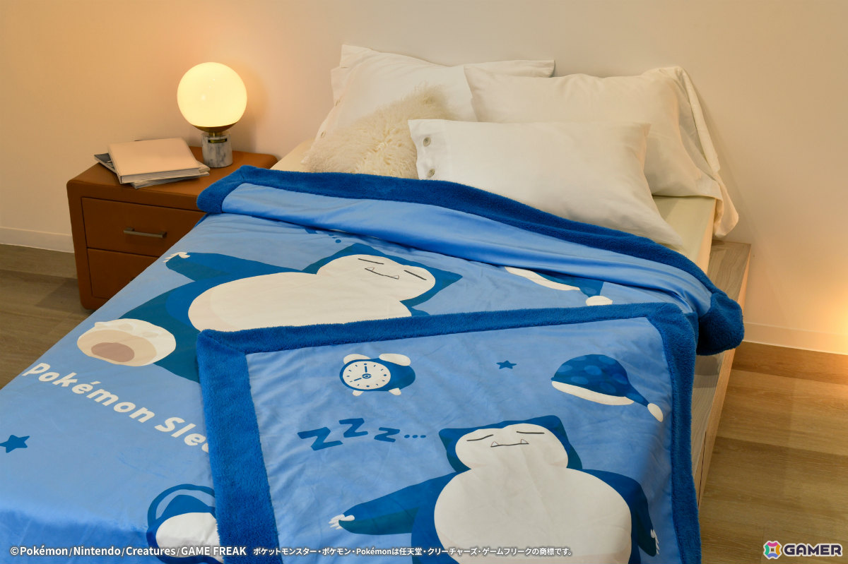 「Pokémon Sleep」昭和西川とコラボした秋冬寝具の詳細が発表!ポケモンと添い寝気分を味わえるギガ枕EXなどがラインナップの画像