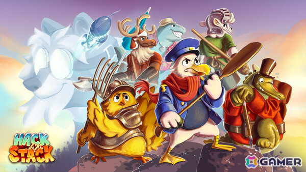 仲間も武器として利用できる最大4人の協力タワーディフェンス・パーティーゲーム「ハック＆スタック」Steam版が発売！の画像1