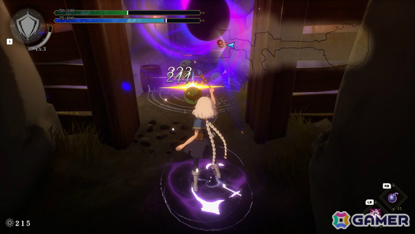 魔法少女たちが杖と魔法で戦うアニメ調3DのローグライトアクションRPG「Bless You Again」体験版が配信!の画像