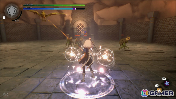 魔法少女たちが杖と魔法で戦うアニメ調3DのローグライトアクションRPG「Bless You Again」体験版が配信!の画像