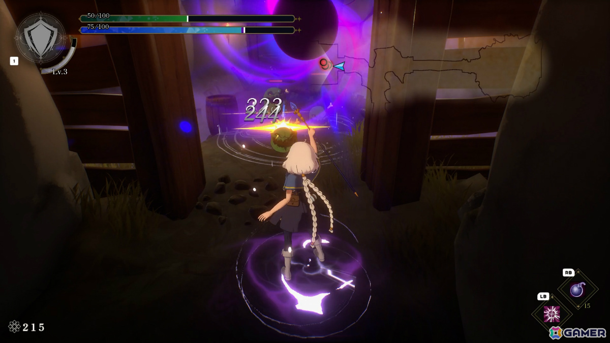 魔法少女たちが杖と魔法で戦うアニメ調3DのローグライトアクションRPG「Bless You Again」体験版が配信！の画像12