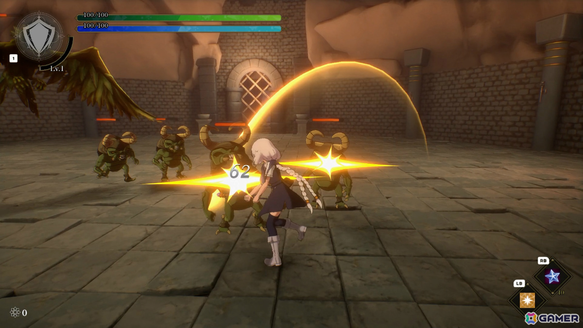 魔法少女たちが杖と魔法で戦うアニメ調3DのローグライトアクションRPG「Bless You Again」体験版が配信！の画像2