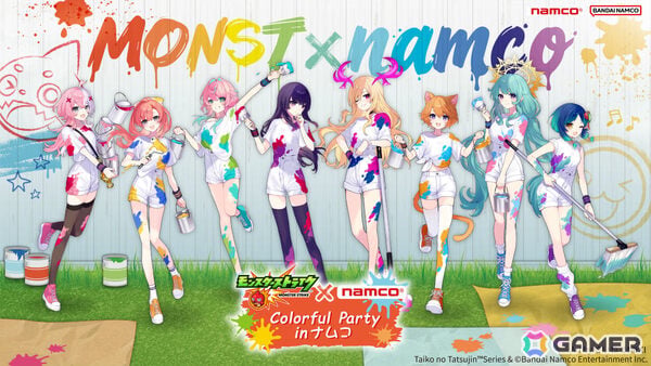 「モンスト」×ナムコキャンペーンが10月16日より開催！リンネやルシファーなど計8体の描きおろしイラストグッズが限定景品として登場の画像1