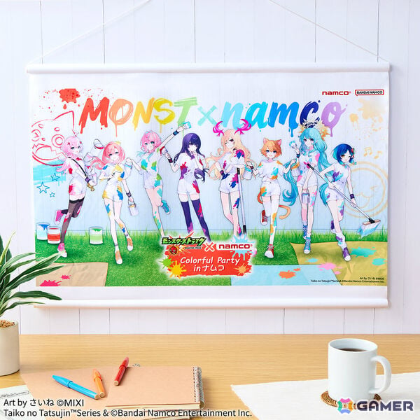 「モンスト」×ナムコキャンペーンが10月16日より開催！リンネやルシファーなど計8体の描きおろしイラストグッズが限定景品として登場の画像9