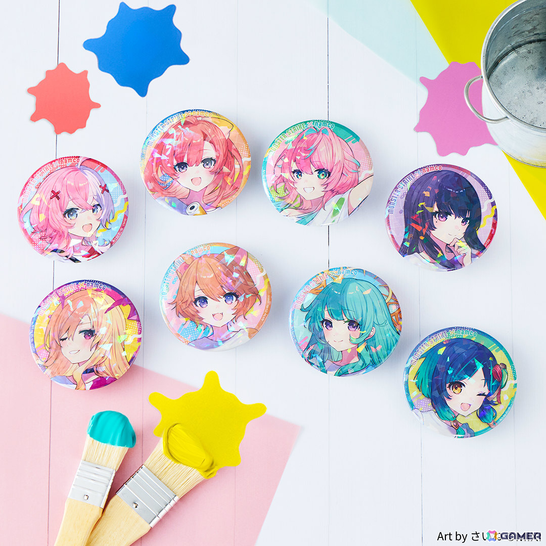 「モンスト」×ナムコキャンペーンが10月16日より開催!リンネやルシファーなど計8体の描きおろしイラストグッズが限定景品として登場の画像