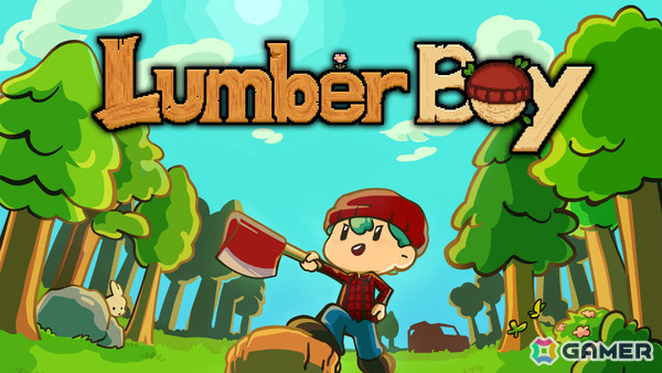 伝説の木こりを目指すドット絵インクリメンタルゲーム「LumberBoy」無料体験版が公開！加工した木材を売って斧と身体能力を限界まで鍛え上げようの画像1