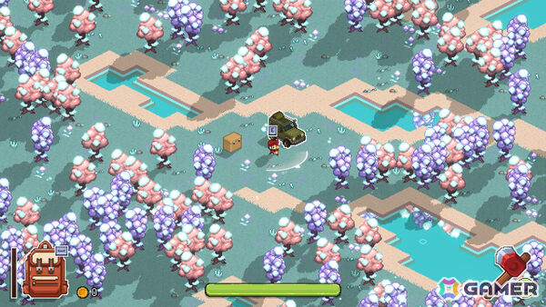 伝説の木こりを目指すドット絵インクリメンタルゲーム「LumberBoy」無料体験版が公開!加工した木材を売って斧と身体能力を限界まで鍛え上げようの画像