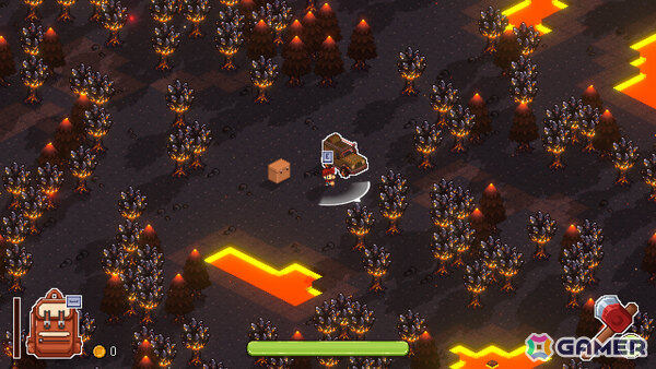 伝説の木こりを目指すドット絵インクリメンタルゲーム「LumberBoy」無料体験版が公開!加工した木材を売って斧と身体能力を限界まで鍛え上げようの画像