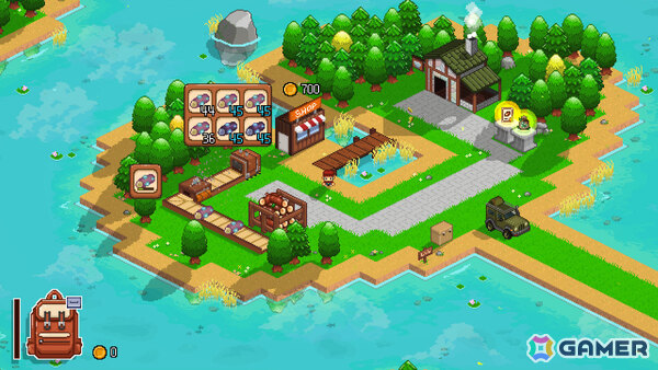 伝説の木こりを目指すドット絵インクリメンタルゲーム「LumberBoy」無料体験版が公開!加工した木材を売って斧と身体能力を限界まで鍛え上げようの画像