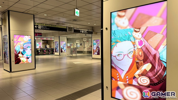 「ディズニー ツイステッドワンダーランド」リリアのカートが渋谷に登場！「シュガー・レース」開催記念の大型広告を展開の画像5