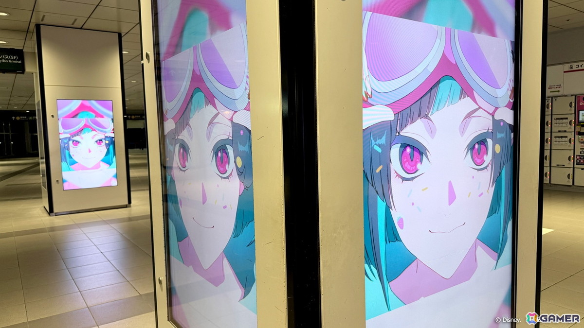 「ディズニー ツイステッドワンダーランド」リリアのカートが渋谷に登場!「シュガー・レース」開催記念の大型広告を展開の画像