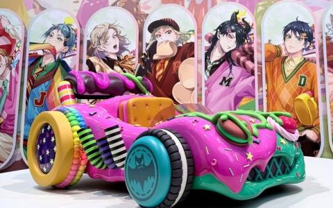 「ディズニー ツイステッドワンダーランド」リリアのカートが渋谷に登場!「シュガー・レース」開催記念の大型広告を展開