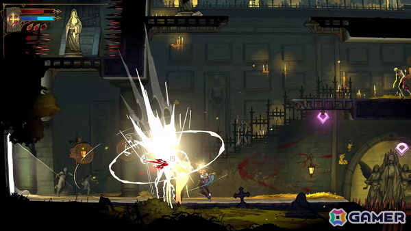 「Castlevania: Belmont's Curse」レビュー：かなり手強い、けれどフェアな難しさで表現された主人公・ローズを取り巻く“逆境感”。困難を乗り越える喜びも格別の画像15