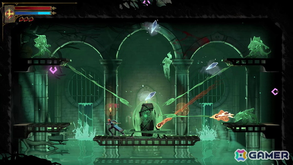 「Castlevania: Belmont's Curse」レビュー：かなり手強い、けれどフェアな難しさで表現された主人公・ローズを取り巻く“逆境感”。困難を乗り越える喜びも格別の画像7