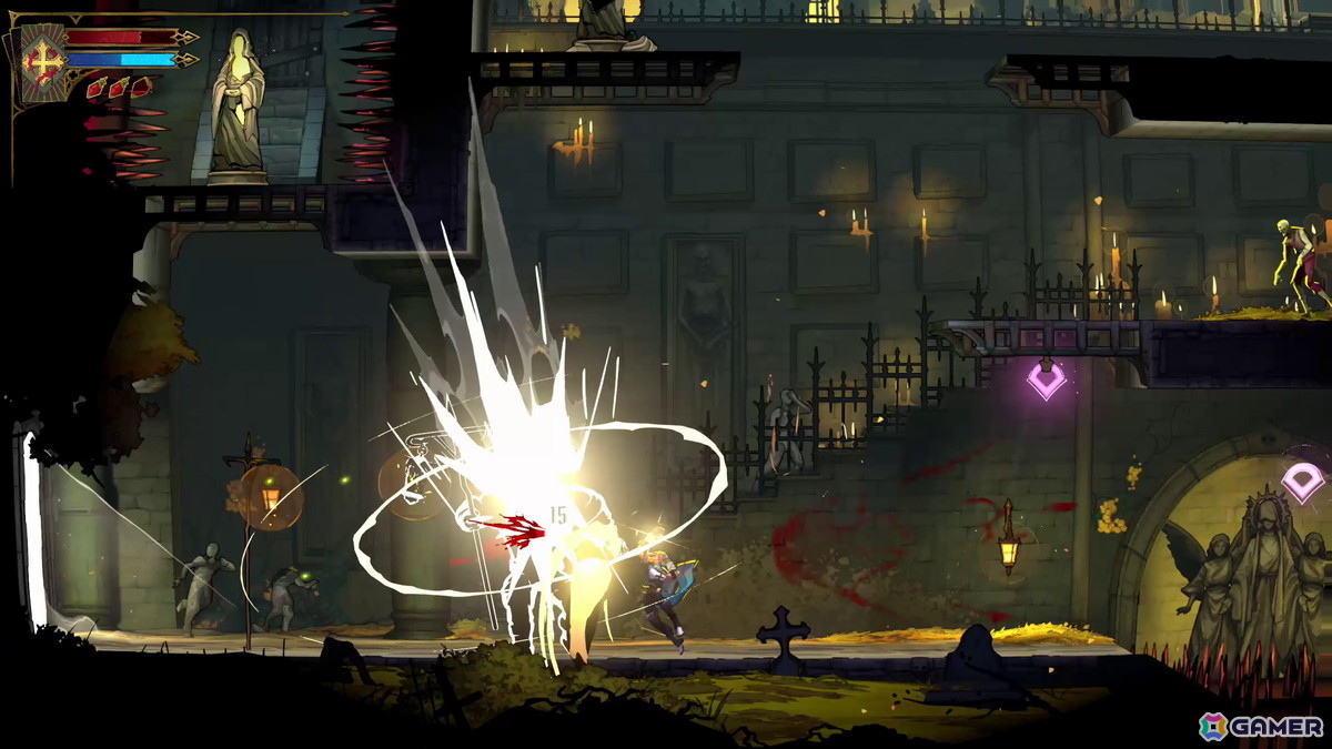 「Castlevania: Belmont's Curse」レビュー：かなり手強い、けれどフェアな難しさで表現された主人公・ローズを取り巻く“逆境感”。困難を乗り越える喜びも格別の画像