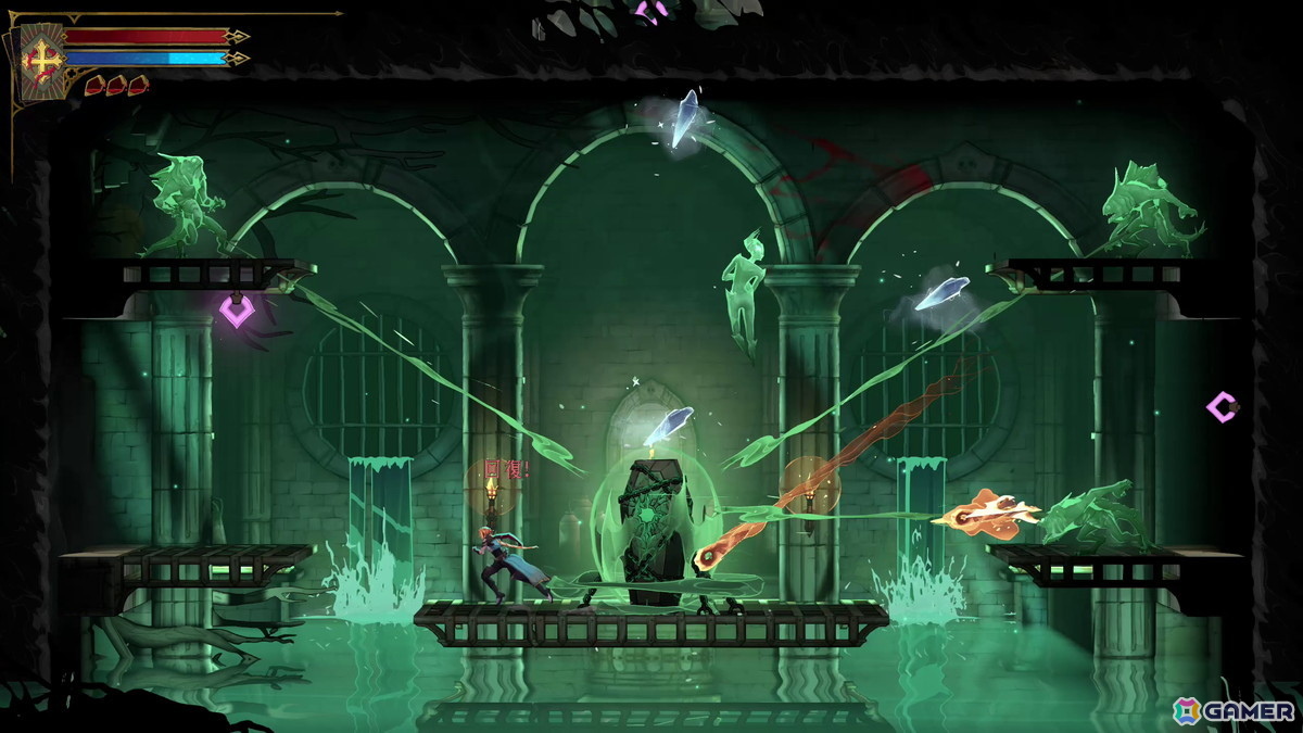 「Castlevania: Belmont's Curse」レビュー：かなり手強い、けれどフェアな難しさで表現された主人公・ローズを取り巻く“逆境感”。困難を乗り越える喜びも格別の画像