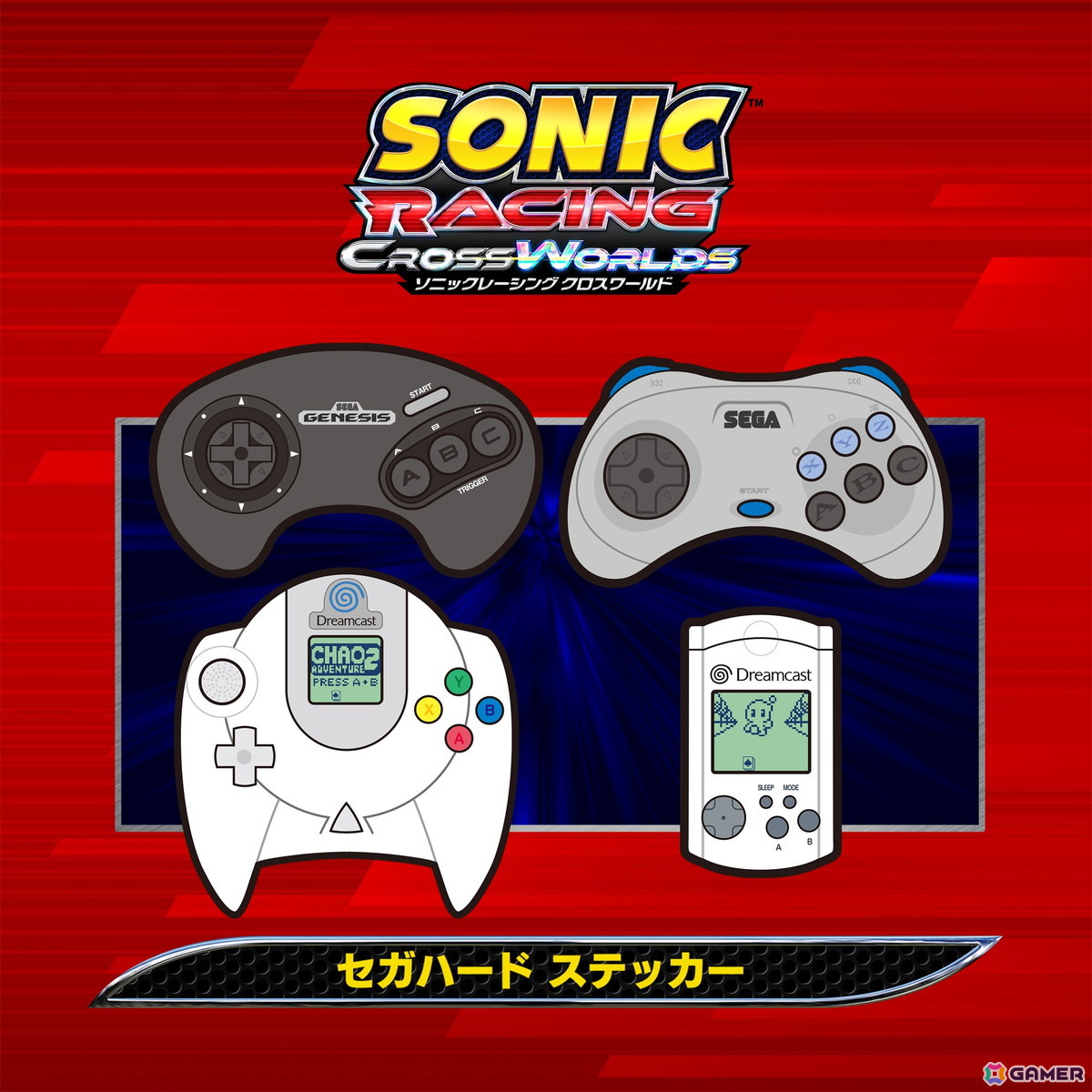 「ソニックレーシング クロスワールド」シーズン2のコラボDLCで「バーチャルサンリオピューロランド」「ファイナルファンタジーVII リメイクシリーズ」が参戦決定!の画像