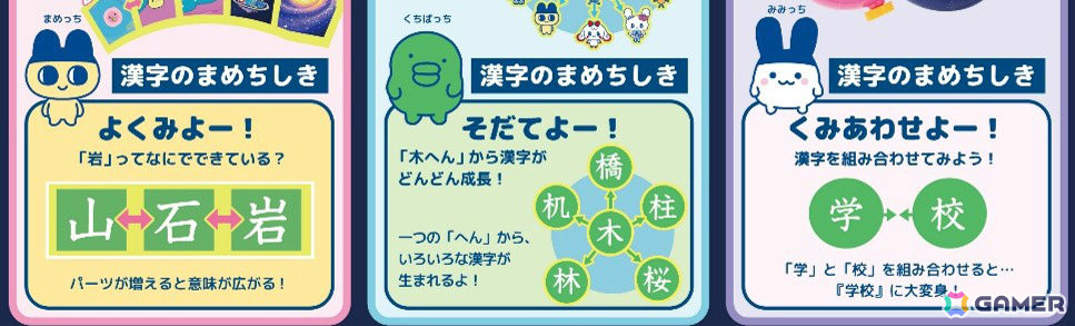 「漢字のまめちしき」 裏面より抜粋
