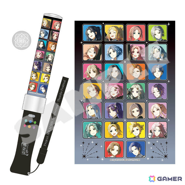 「プロジェクトセカイ 6th Anniversary 感謝祭」事後物販が開始！ペンライトをはじめTシャツ、アクスタ、デスクマットなど多数のグッズがラインナップの画像2