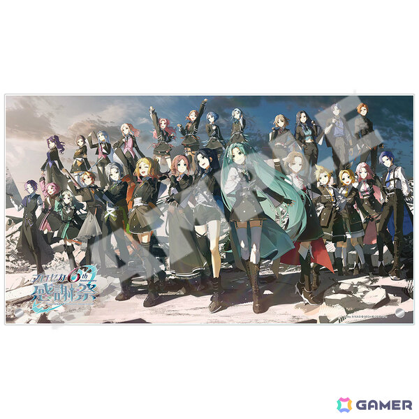 「プロジェクトセカイ 6th Anniversary 感謝祭」事後物販が開始！ペンライトをはじめTシャツ、アクスタ、デスクマットなど多数のグッズがラインナップの画像7