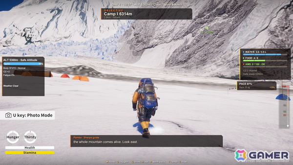 1:1で再現されたエベレストの登頂を目指す登山サバイバルゲーム「Everest: Survival Simulator」が10月29日に発売!の画像