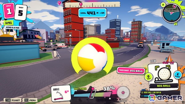 最大8人で楽しめるハチャメチャなゴルフゲーム「Crazy City Golf」が10月26日に配信！自動生成される街を舞台に打数勝負や陣取りなどが楽しめるの画像