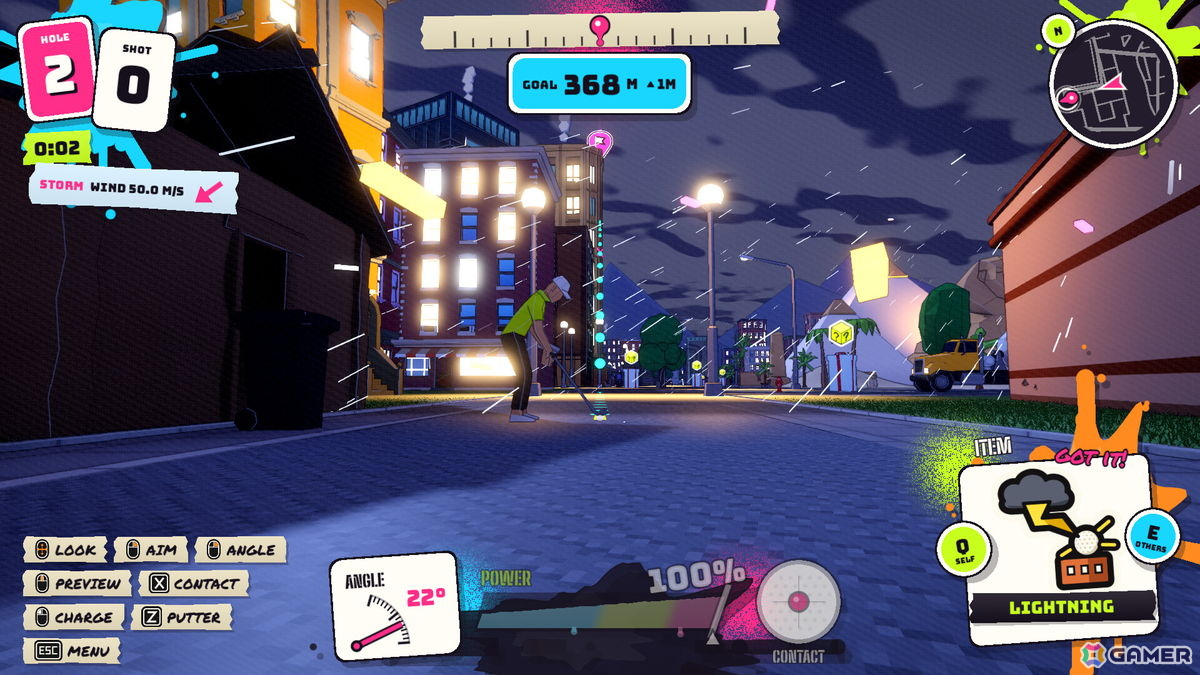 最大8人で楽しめるハチャメチャなゴルフゲーム「Crazy City Golf」が10月26日に配信！自動生成される街を舞台に打数勝負や陣取りなどが楽しめるの画像8