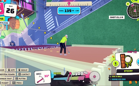 最大8人で楽しめるハチャメチャなゴルフゲーム「Crazy City Golf」が10月26日に配信！自動生成される街を舞台に打数勝負や陣取りなどが楽しめる