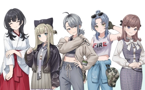 「ガールズバンドクライ First Riff」オリジナル新バンド「クズミミズク」の1stデジタルシングル「羽が生えた理由」ジャケット写真が解禁！