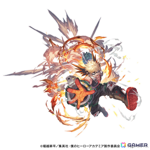 「グラブル」×アニメ「ヒロアカ」の復刻コラボは10月14日17時より開催！緑谷出久、爆豪勝己、トガヒミコが仲間にの画像3