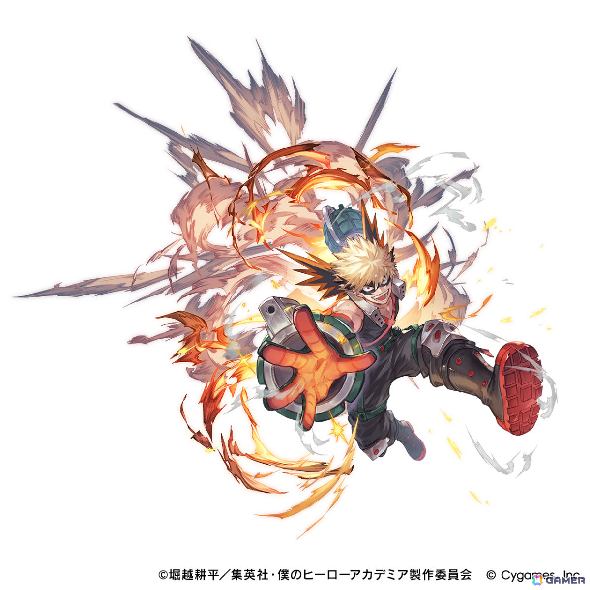 「グラブル」×アニメ「ヒロアカ」の復刻コラボは10月14日17時より開催！緑谷出久、爆豪勝己、トガヒミコが仲間にの画像