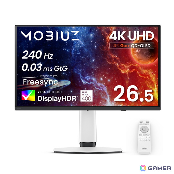 BenQ「MOBIUZ EX271UZ」が136,400円に！4K/240Hz対応の量子ドット有機ELモニターがAmazonでセールの画像2