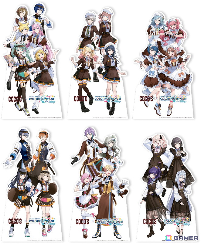 「プロセカ」とココスのコラボ「ココスへようこそ!カラフルなおいしさをあなたに♪キャンペーン」が10月21日より開催!の画像