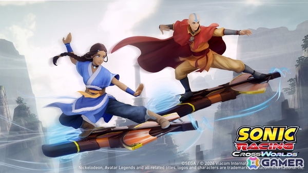 「ソニックレーシング クロスワールド」の有償DLC第6弾「アバター伝説 パック」が配信！10月16日からはイベント「アバター伝説フェスタ」も開催の画像1