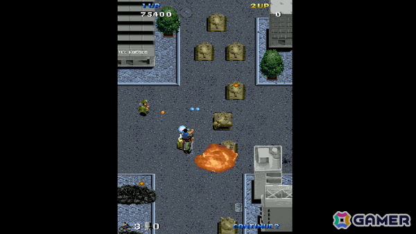 機銃を装備した高速バイクで敵基地の要塞を目指すSTG「特殊部隊U.A.G」がアーケードアーカイブス/アーケードアーカイブス2として10月15日より配信！の画像2