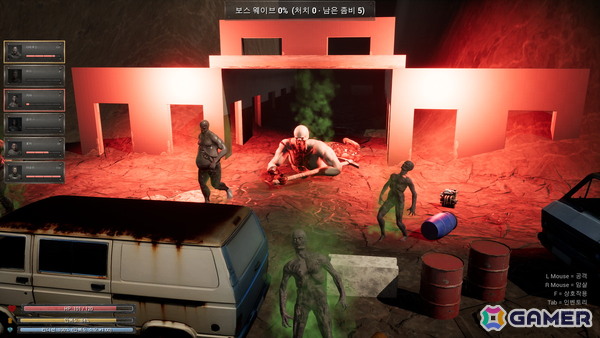 「HAZPIT」無料体験版がSteamで配信！ゾンビのいる高層ビルを屋上から1フロアずつ降りながら物資を集める見下ろし型のサバイバルゲームの画像4