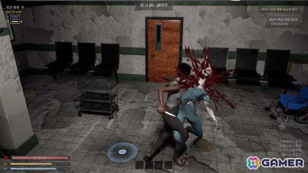 「HAZPIT」無料体験版がSteamで配信！ゾンビのいる高層ビルを屋上から1フロアずつ降りながら物資を集める見下ろし型のサバイバルゲームの画像8