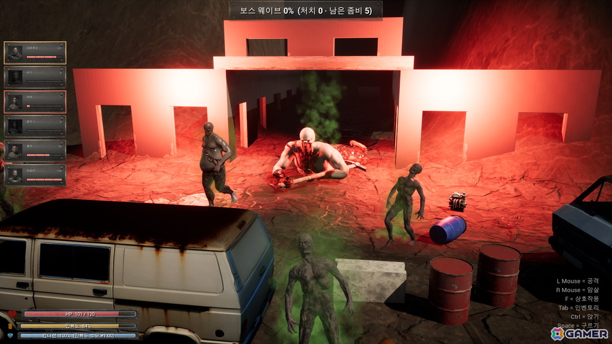 「HAZPIT」無料体験版がSteamで配信！ゾンビのいる高層ビルを屋上から1フロアずつ降りながら物資を集める見下ろし型のサバイバルゲームの画像