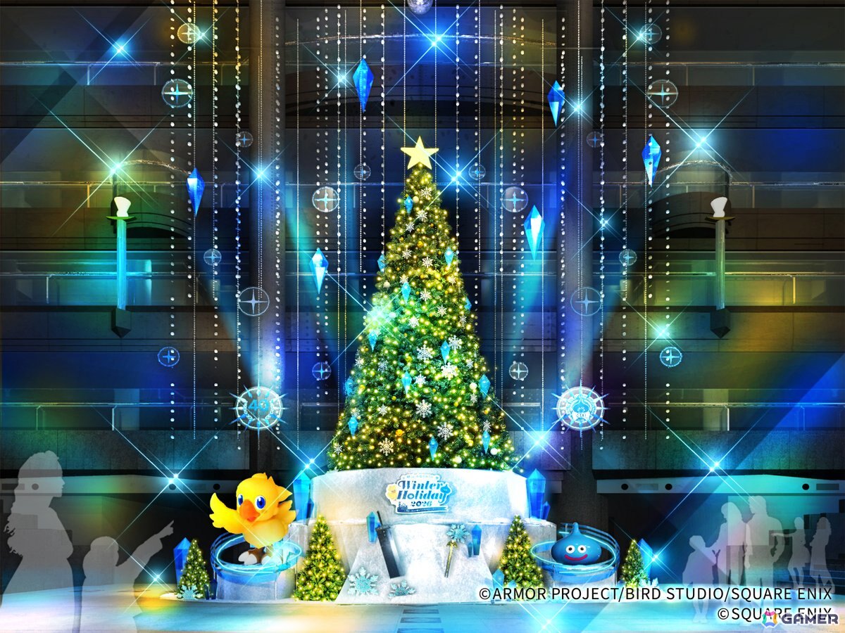 「ドラゴンクエスト×ファイナルファンタジー 横浜・みなとみらい Winter Holiday 2026」が11月11日より開催!の画像
