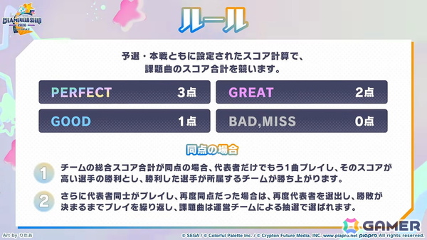 「プロジェクトセカイ Championship 2026」をレポート！Lv.38の「ULTIM@TE☆BE∀M!!（APPEND）」やリミックス楽曲など7曲が課題曲としてお披露目にの画像2