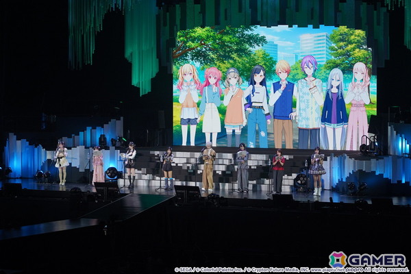 「プロセカ6th感謝祭」DAY1レポート！ミクたちの必殺技（？）が繰り出された朗読劇やソロ歌唱、ワールドリンクイベント楽曲も披露されたライブステージで盛り上がるの画像11