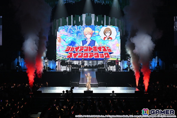「プロセカ6th感謝祭」DAY1レポート！ミクたちの必殺技（？）が繰り出された朗読劇やソロ歌唱、ワールドリンクイベント楽曲も披露されたライブステージで盛り上がるの画像9
