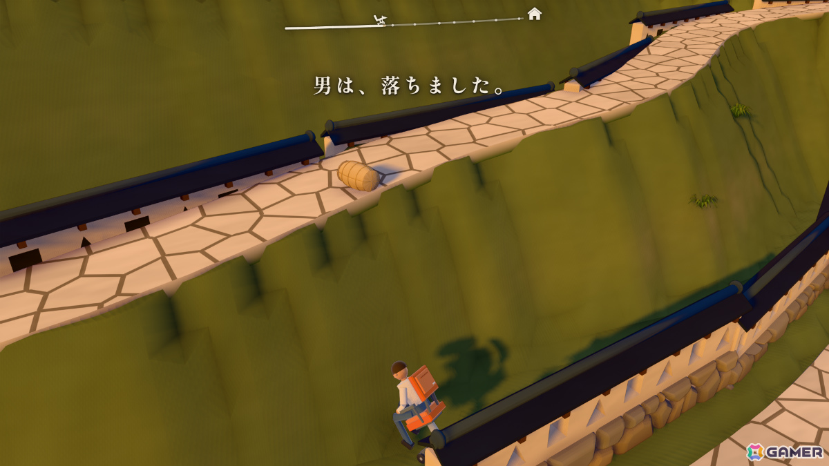 オフィスチェアに座ったまま家に帰る物理アクション「椅子のゲーム」が11月に発売――港から山頂までセーブ地点のない一本道に挑む男の記録の画像7