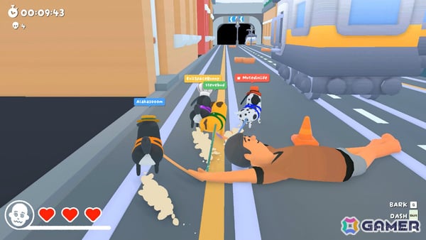 犬となって飼い主を引きずりながら病院まで送り届ける「Ruffed Up」がSteam Nextフェスに出展!の画像